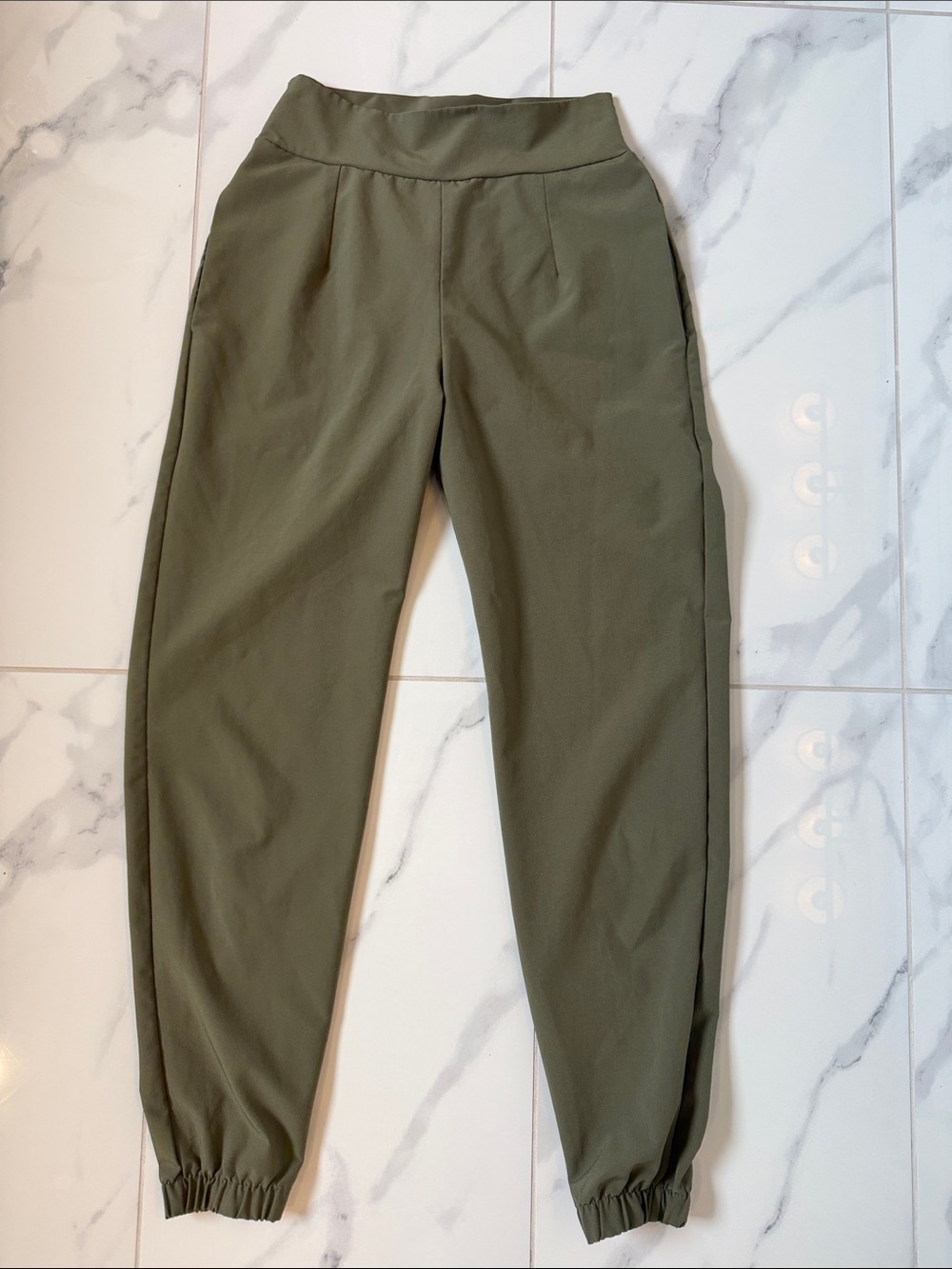 Five Dancewear Obi Green High Waist Track Jogger Parachute Pants Girls XL